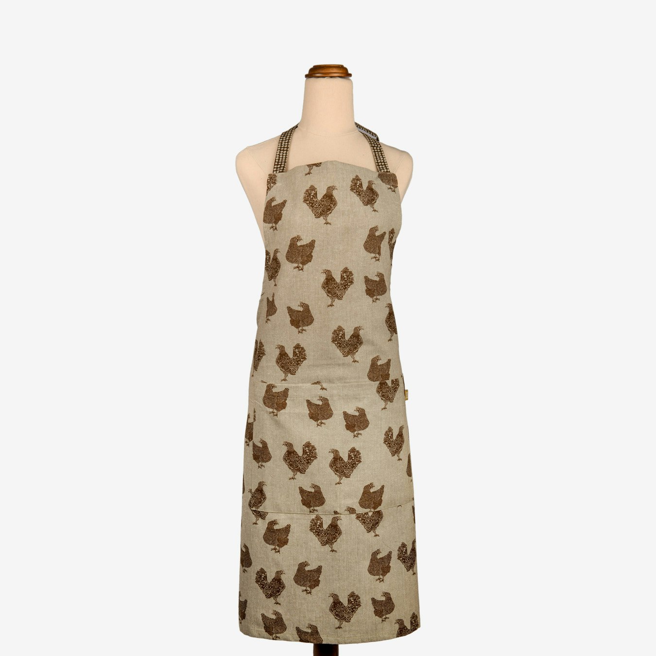 Henrietta Apron - Earth Brown by Raine & Humble