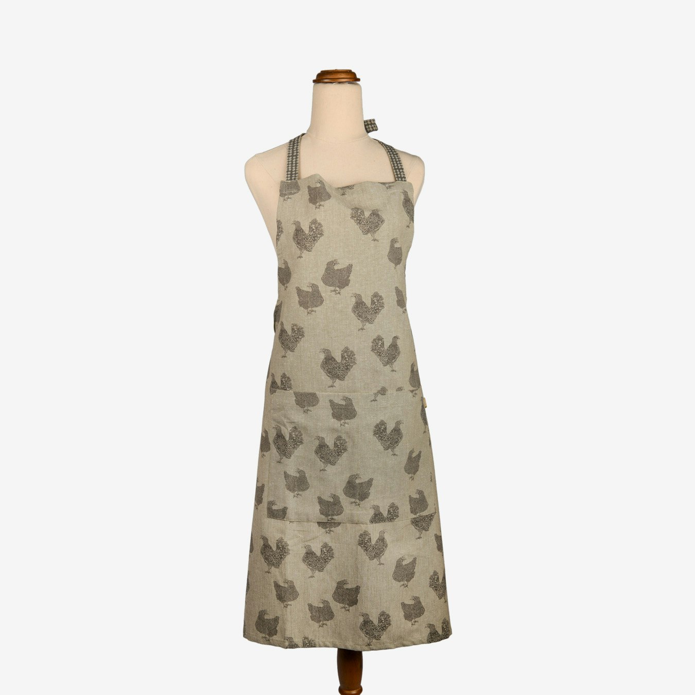 Henrietta Apron - Ash by Raine & Humble