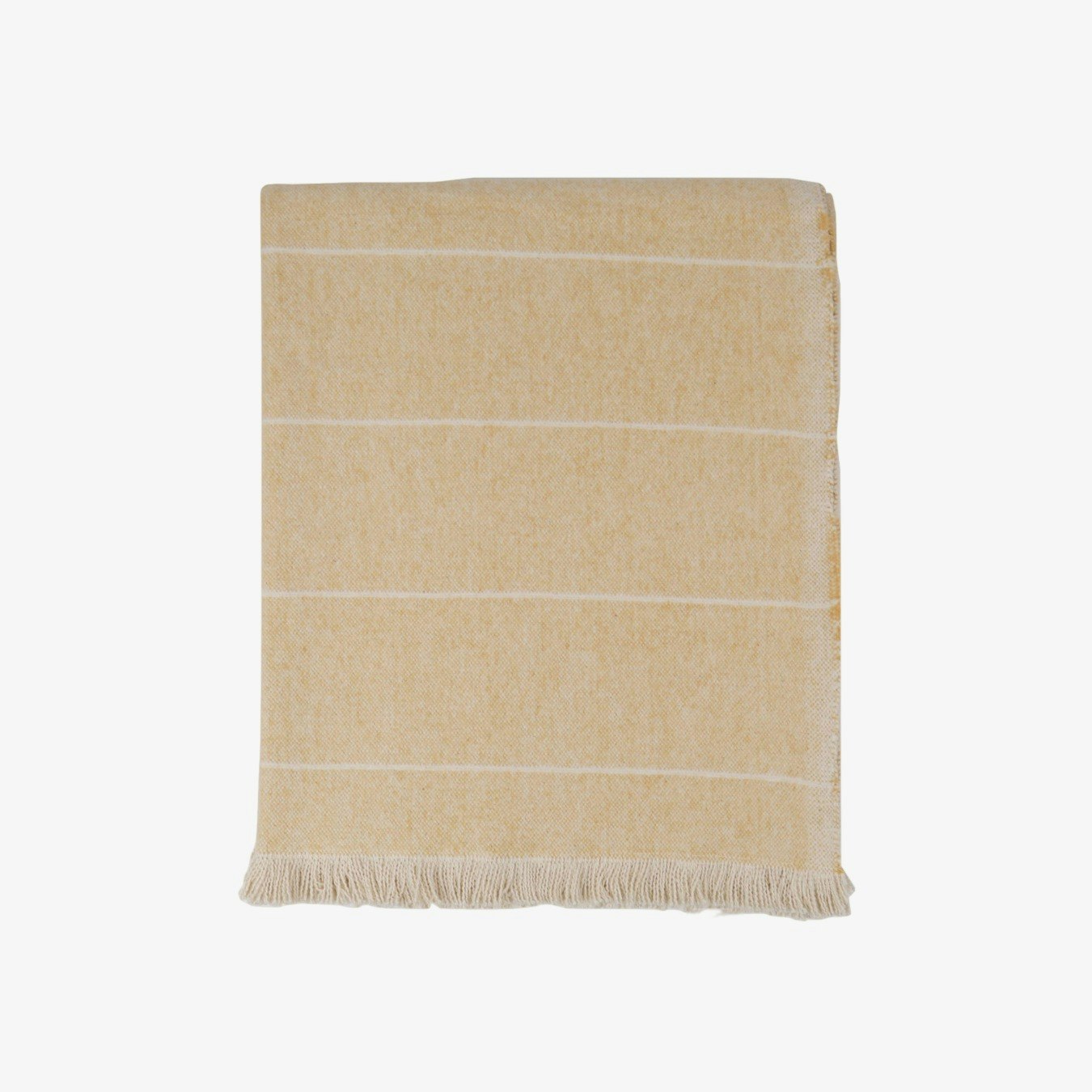 Brushed Wild Stripe Throw - Honey by Raine & Humble