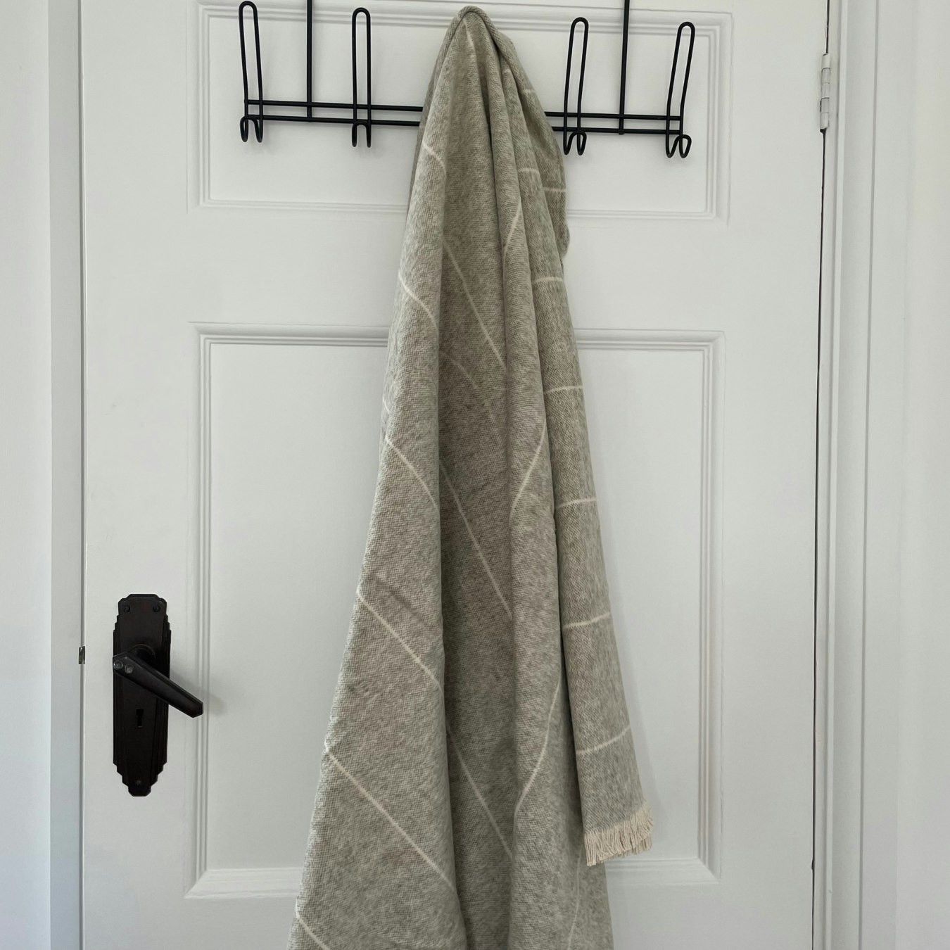 Brushed Wild Stripe Throw - Sage by Raine & Humble