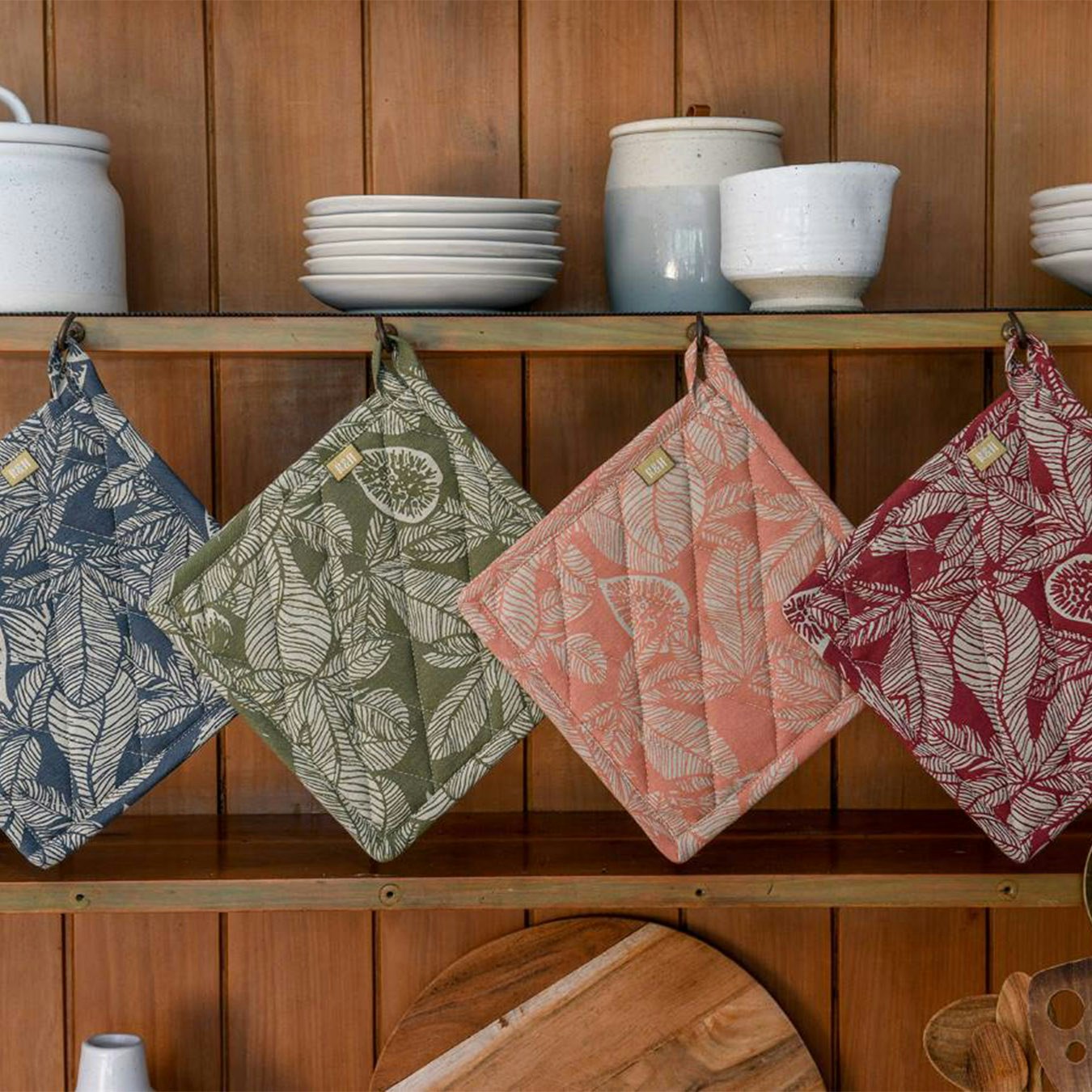 Fig Tree Pot Holder - Burnt Olive by Raine & Humble