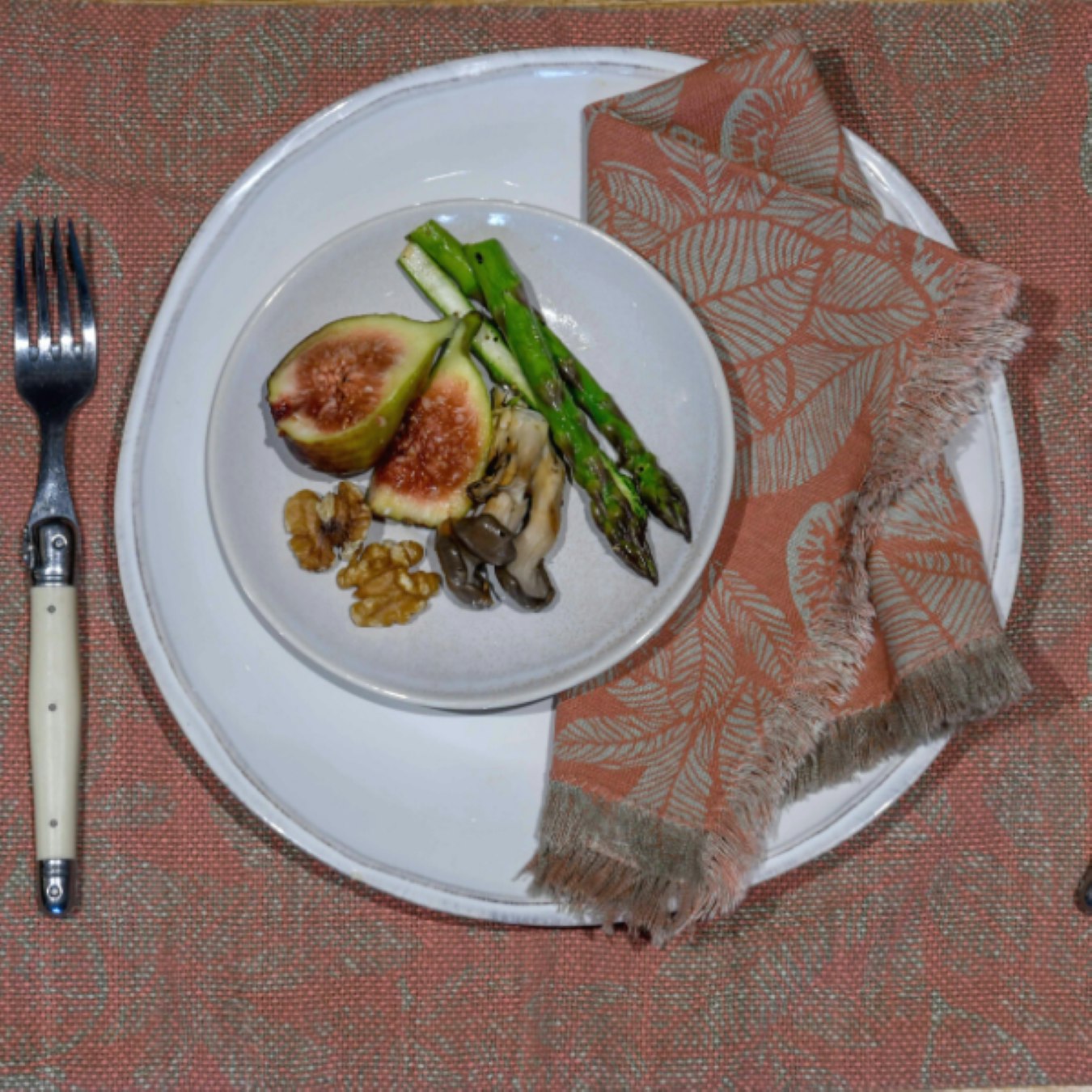 Myrtle Placemat - Clay - Set of 4 by Raine & Humble