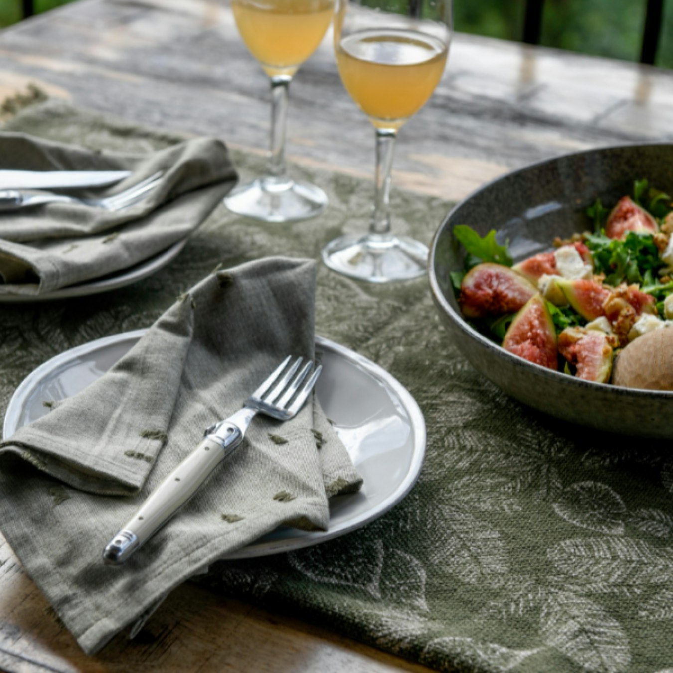 Myrtle Placemat - Sage - Set of 4 by Raine & Humble