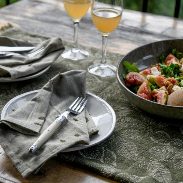 Tuft Napkin - Burnt Olive - Set of 4 by Raine & Humble