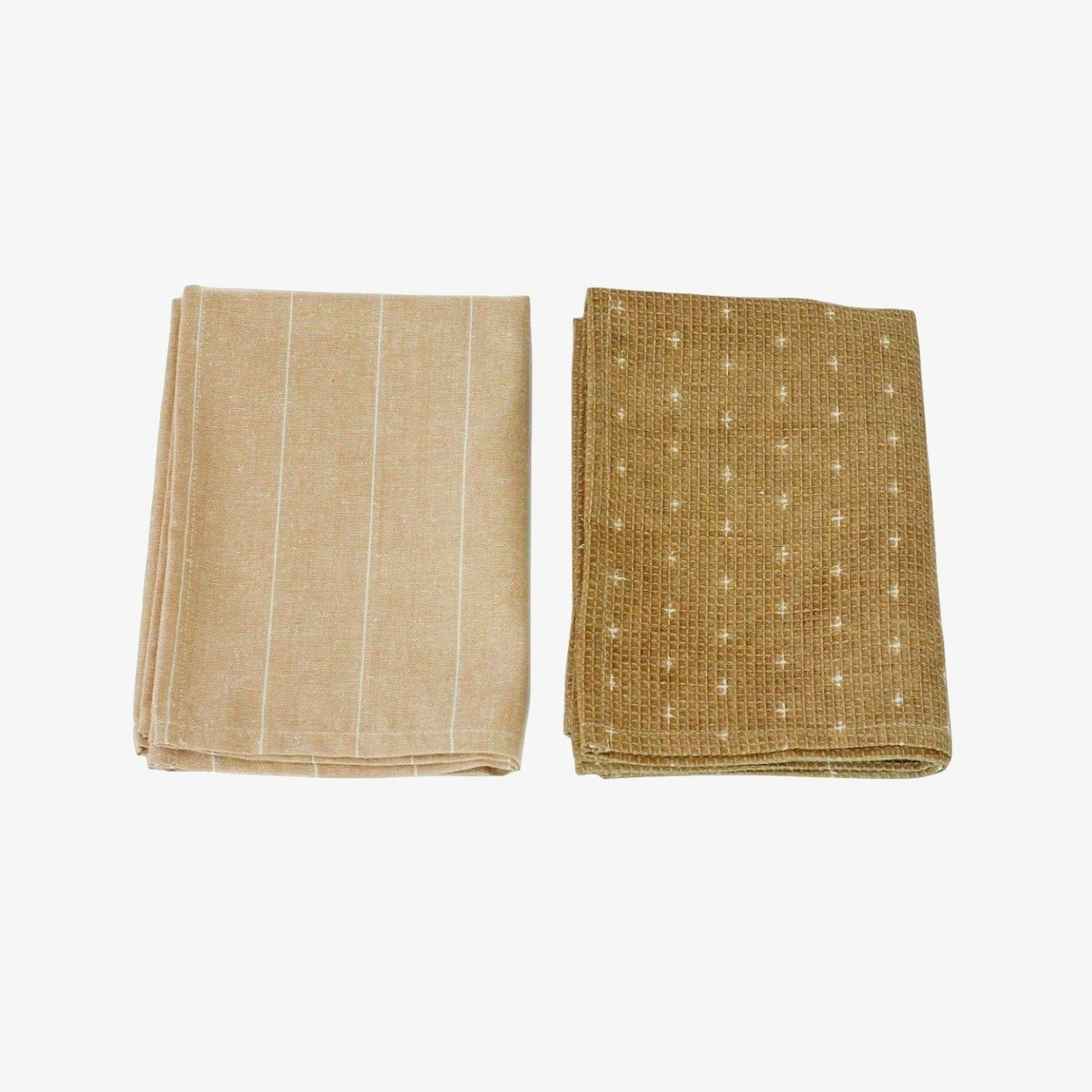 Wild Bee Print Tea Towel Pack - Honey - Set of 2 by Raine & Humble