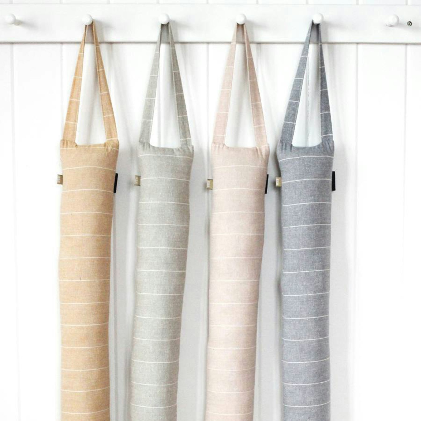 Cotton Herringbone Breakfast Cushion Taupe by Raine & Humble