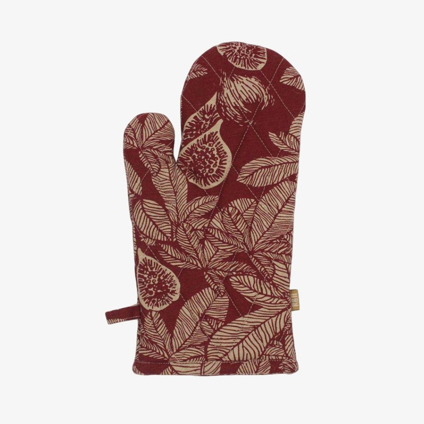 Fig Tree Single Oven Glove - Ruby by Raine & Humble