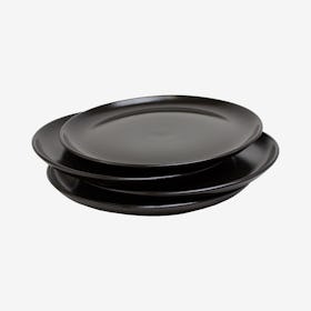 La Marsa Dinner Plates - Onyx - Set of 4