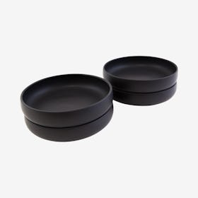 La Marsa Salad Plates - Basalt - Set of 4