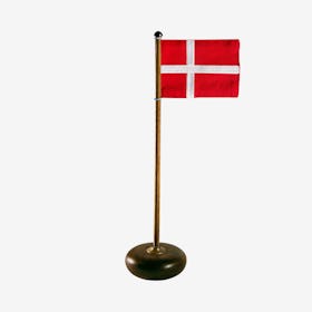 Denmark Flagpole - Walnut Wood