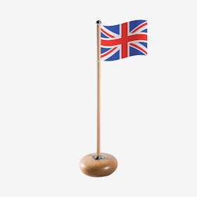 UK Flagpole - Beech Wood