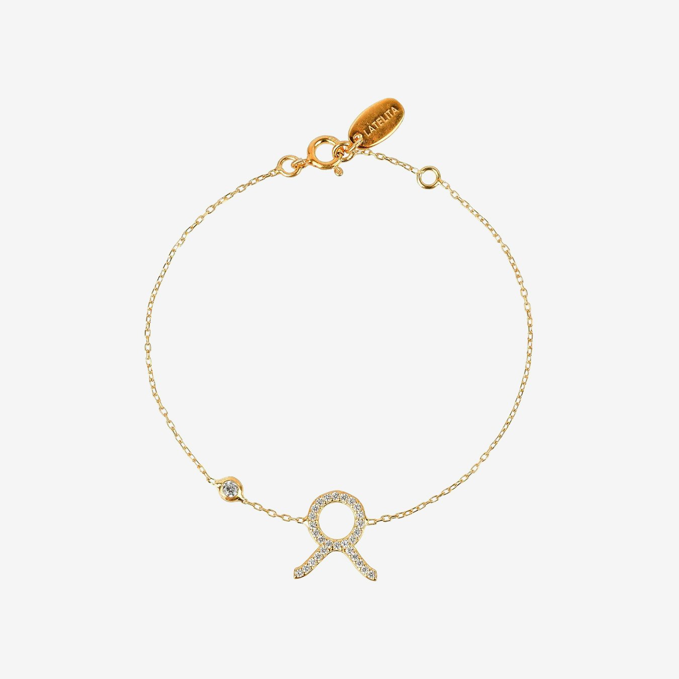 Taurus Zodiac Star Sign Bracelet - Gold by Latelita