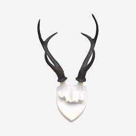 Faux Antler Mount - White / Black