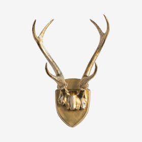 Faux Antler Mount - Gold