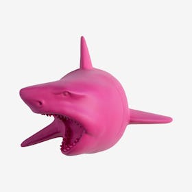 Faux Shark Wall Mount - Hot Pink