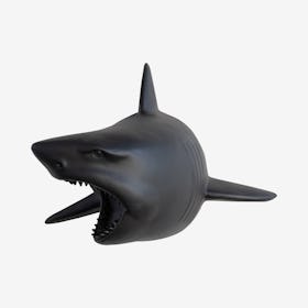 Faux Shark Wall Mount - Black