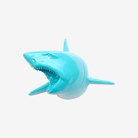 Faux Shark Wall Mount - Turquoise
