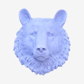 Mini Faux Bear Mount - Lavender