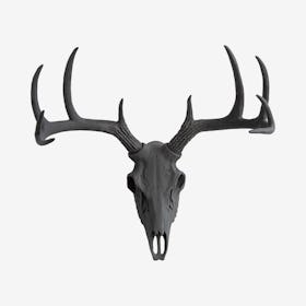 Faux Deer Skull - Black