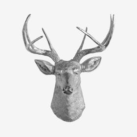 Faux Deer Mount - Silver