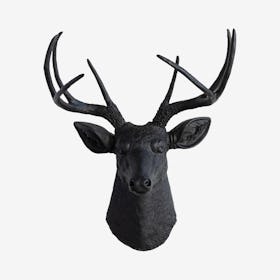 Faux Deer Mount - Black