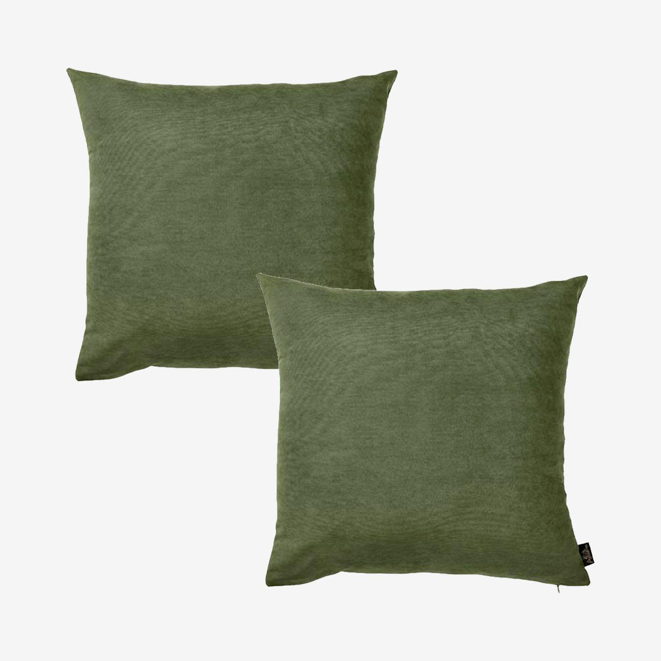 fern green cushions