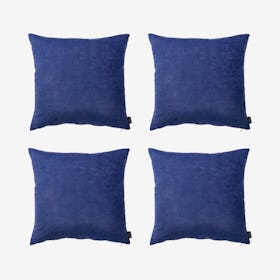 Honey Square Throw Pillow Covers - Navy - Set of 4