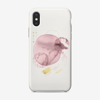 Turns In Pink And Gold Phone Case