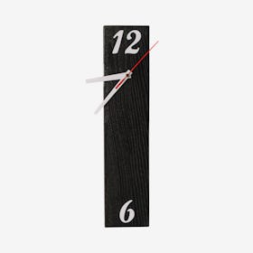 Rectangle Wall Clock - Black