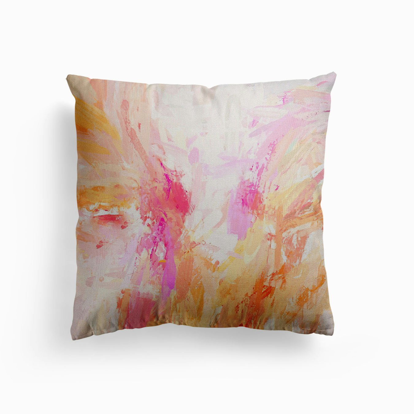 Joyful Contemplations Canvas Cushion by Alpenglow Workshop