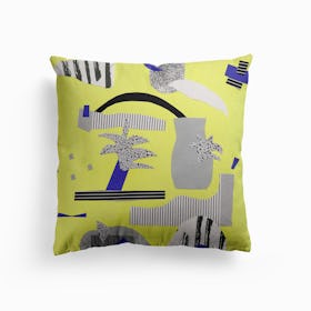 Summer Canvas Cushion