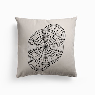 Music Of The Spheres Canvas Cushion