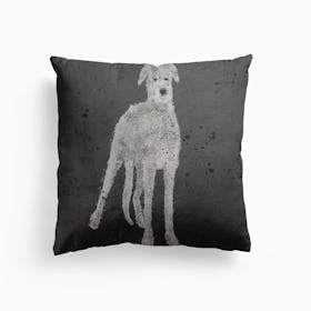 Dog Canvas Cushion