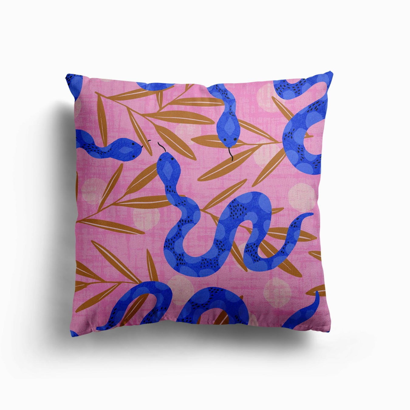 Snakes Canvas Coussin