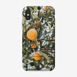 Orange Tree Phone Case