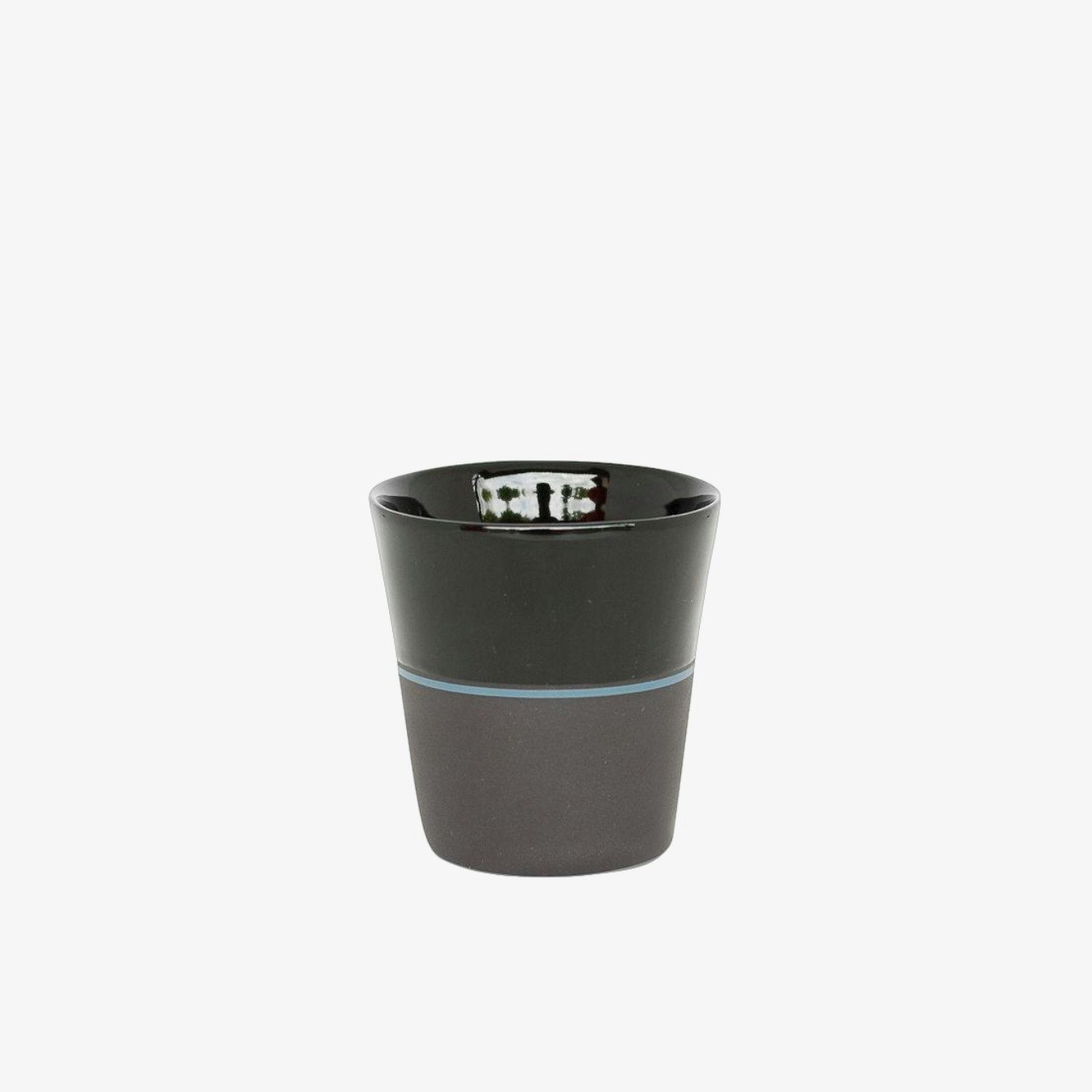 Ambit Beaker - Black / French Blue Line by Sue Ure Maison