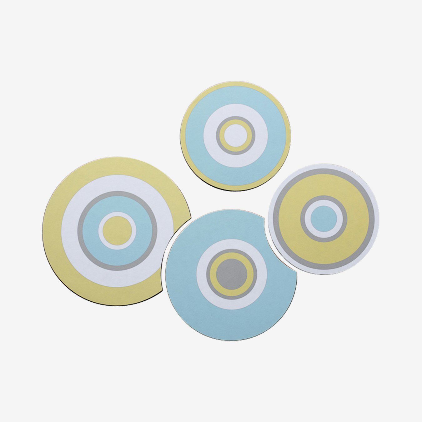 Orbit Centrepieces - Powder Blue - Set of 4 by Sue Ure Maison