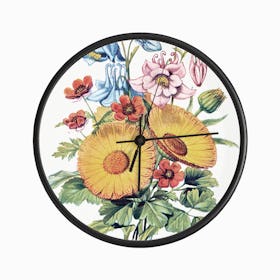 Flower Language Clock