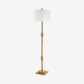 Windsor LED Floor Lamp - Gold - Resin / Metal