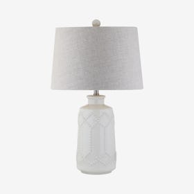 Alice LED Table Lamp - Cream - Ceramic