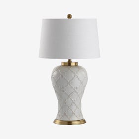 Arthur LED Table Lamp - Cream - Ceramic