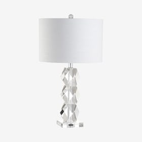 Sofia LED Table Lamp - Clear - Crystal