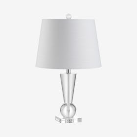Wynne LED Table Lamp - Clear - Crystal