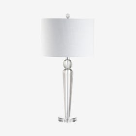 Elizabeth LED Table Lamp - Clear - Crystal