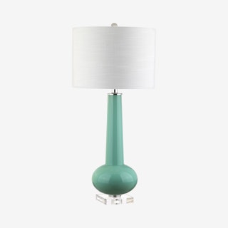 Hope LED Table Lamp - Green - Glass / Crystal
