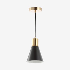 Apollo LED Pendant Lamp - Black / Brass Gold - Metal