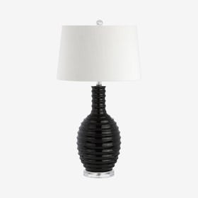 Dylan LED Table Lamp - Black - Ceramic