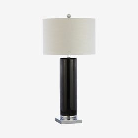 Dallas LED Table Lamp - Black / Chrome - Ceramic / Metal