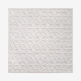Talaia Indoor / Outdoor Square Area Rug - Ivory