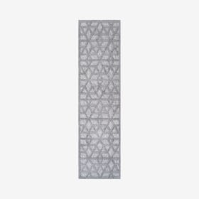 Talaia Indoor / Outdoor Runner Rug - Light Gray